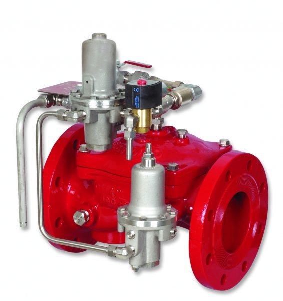 Bermad Fire Protection | Electric Pneumatic Pressure Control On-Off Deluge Valve | FP 400E-6DC
